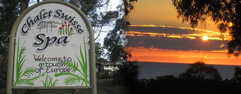 Chalet Swisse Spa Retreat - Accommodation Ballina 2