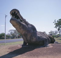 Crocodile Statue - Accommodation Ballina