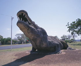 Crocodile Statue - Accommodation Ballina 0