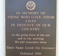 Koumala War Memorial - Accommodation Ballina