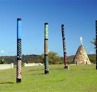 Maclean Tartan Power Poles - Accommodation Ballina