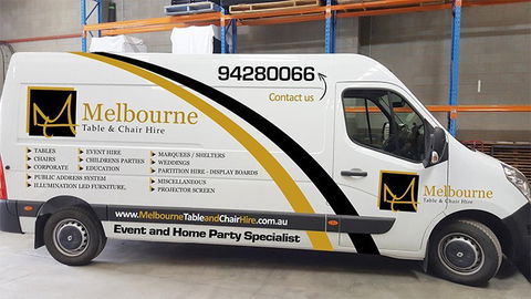 Melbourne Table & Chair Hire - Accommodation Ballina 1