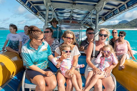 Ocean Rafting Tour To Whitehaven Beach, Hill Inlet Lookout & Top Snorkel Spots - Accommodation Ballina 15