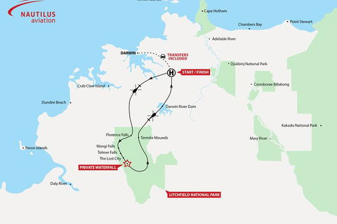 60 Minute Scenic Flight - Litchfield National Park - Accommodation Ballina 3