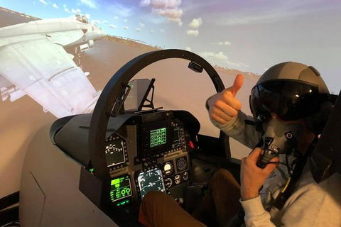 F-18 Combat Fighter Flight Simulator: 60 Minutes - Accommodation Ballina 0