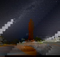 The Australian Farmer Granite Sculpture - Accommodation Ballina