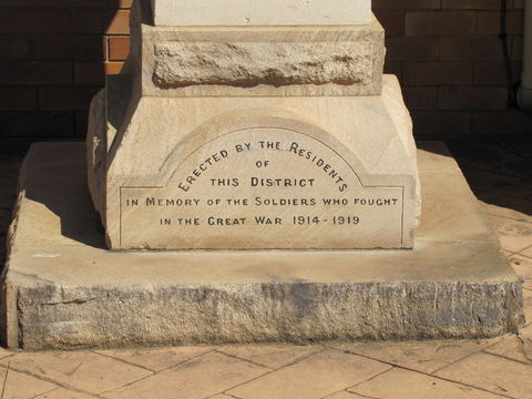Westbrook War Memorial - Accommodation Ballina 2