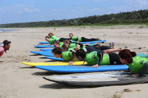 Surfing Lesson In Seven Mile Beach, Gerroa - Accommodation Ballina 2