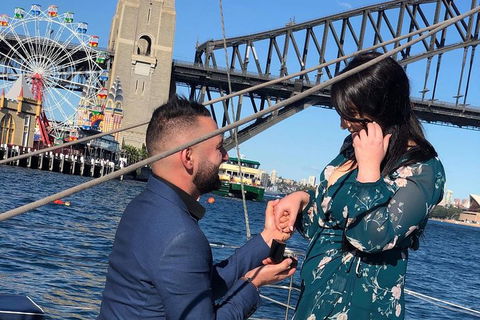Private Sunset Sydney Harbour Romance Cruise For Two With Seafood Dinner - Accommodation Ballina 0