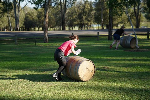 Hunter Valley Wine Barrel Rolling - Accommodation Ballina 4