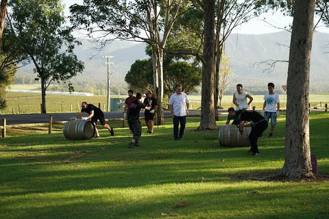 Hunter Valley Wine Barrel Rolling - Accommodation Ballina 5