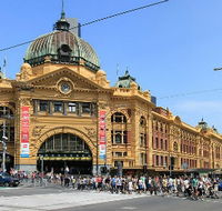 Flinders Street Railway Station - Accommodation Ballina