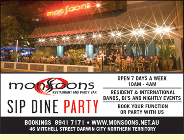 Monsoons Restaurant And Party Bar - Accommodation Ballina 3