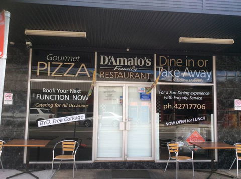 D'Amato's Family Restaurant - Accommodation Ballina 2