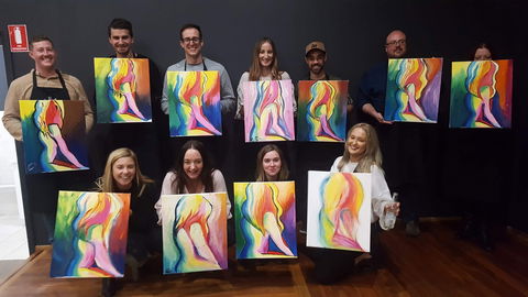 Paint And Sip Experience - Accommodation Ballina 1