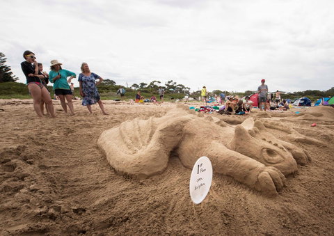 Broulee New Year's Eve Sandcastles And Sculptures - Accommodation Ballina 0