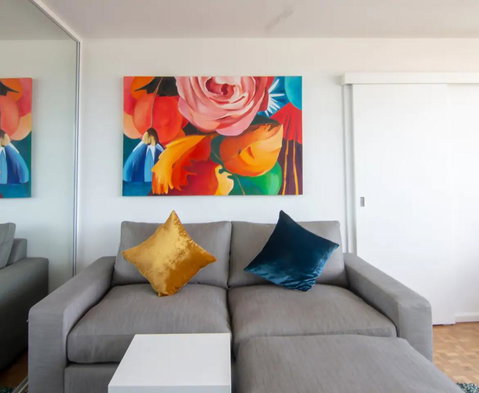 Bright Studio With Amazing City Views - Accommodation Ballina 1