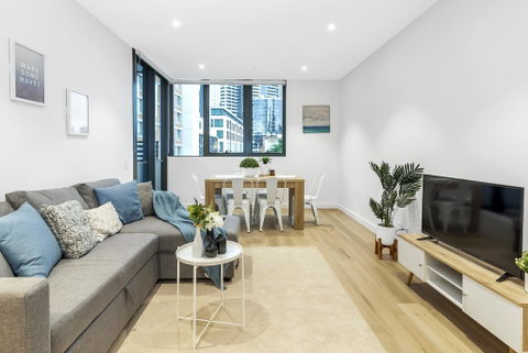 Sydney CBD Darling Harbour & ICC 2BR Free Parking - Accommodation Ballina 1