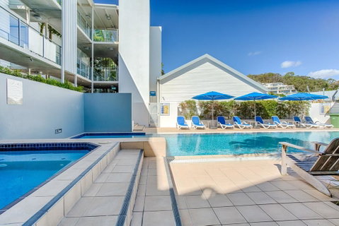 Unit 203 Plantation - Rainbow Beach, Plantation Resort Top Floor, Aircon, Free Wi-Fi - Accommodation Ballina 3