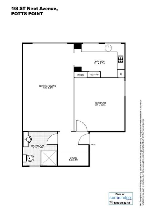 Art Deco In The Cul-de-Sac - Spacious Executive 1BR Potts Point Apartment In Quiet Cul-de-Sac - Accommodation Ballina 3