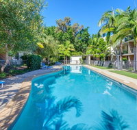 Baden 70 - Rainbow Shores Ground Floor Air Con Overlooking lap pool - Accommodation Ballina