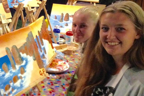Friday Night 2 For 1 Paint And Sip Art Sessions - Accommodation Ballina 0
