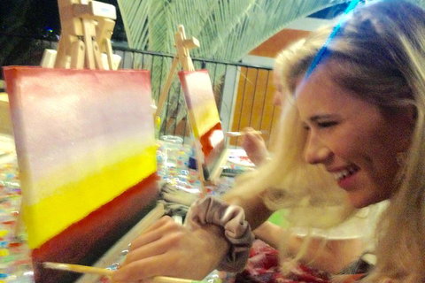 Friday Night 2 For 1 Paint And Sip Art Sessions - Accommodation Ballina 2