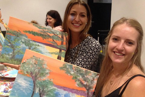 Friday Night 2 For 1 Paint And Sip Art Sessions - Accommodation Ballina 4