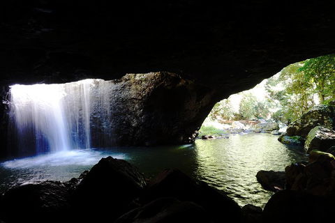 Natural Arch, Rainforest & Volcano Canyon - Private Half Day Tour - Accommodation Ballina 0