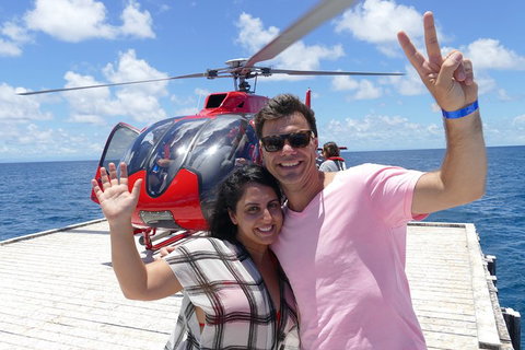 Full Day Reef Cruise Including 10 Minute Heli Scenic Flight: Get High Package - Accommodation Ballina 0