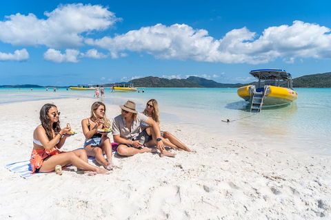 Ocean Rafting Tour To Whitehaven Beach, Hill Inlet Lookout & Top Snorkel Spots - Accommodation Ballina 0
