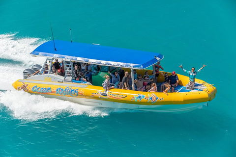 Ocean Rafting Tour To Whitehaven Beach, Hill Inlet Lookout & Top Snorkel Spots - Accommodation Ballina 2