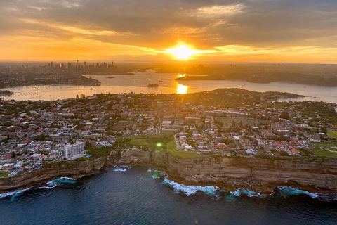Private Sunset Helicopter Flight Over Sydney & Beaches For 2 Or 3 - 30 Minutes - Accommodation Ballina 3