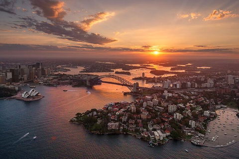 Private Sunset Helicopter Flight Over Sydney & Beaches For 2 Or 3 - 30 Minutes - Accommodation Ballina 4
