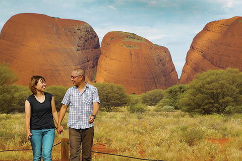 Ayers Rock 4 Tour Combo: Complete Uluru Base Walk At Sunrise, Valley Of The Winds At Sunrise, Kata Tjuta Sunset And Uluru Sunset - Accommodation Ballina 0