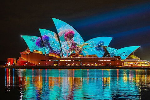 Vivid 90-Minute Sydney Harbour Intimate Catamaran Cruise With Canapes - Accommodation Ballina 2