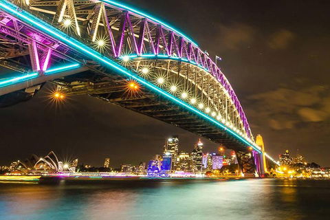 Private Vivid Sydney Harbour Cruise For Up To 20 Guests - Accommodation Ballina 1